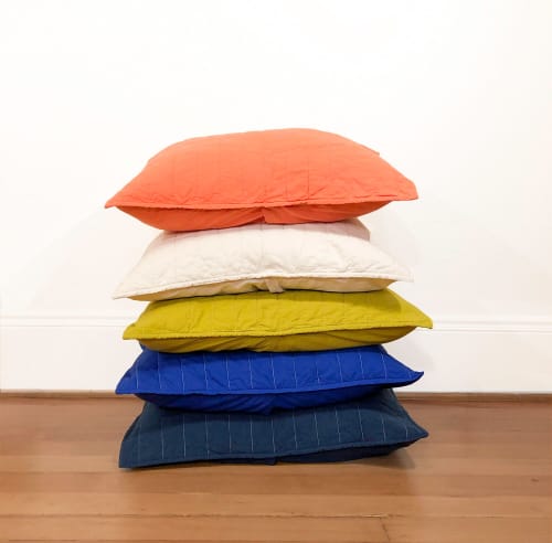 Solid Organic Cotton Pillow Shams | Linens & Bedding by Studio Prismatic