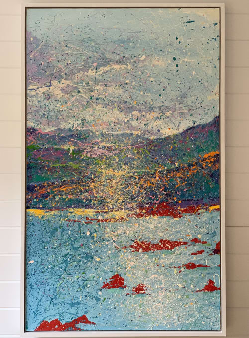 AMO LA BAJA | Oil And Acrylic Painting in Paintings by Amanda Szopinski