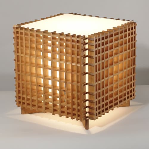 Grid Lamp | Table Lamp in Lamps by Brian Cullen Furniture