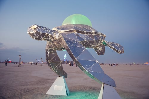 Cosmic Voyager | Public Sculptures by Chromaforms