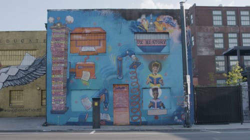 “THE PARAGRAPHALIZER + THE FUTURIZER” | Murals by Occasional Superstar