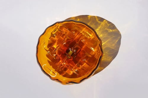Amber Glass Sculpture | Bowl in Dinnerware by SKINNY Ceramics | The Rake at Admiral Maltings in Alameda