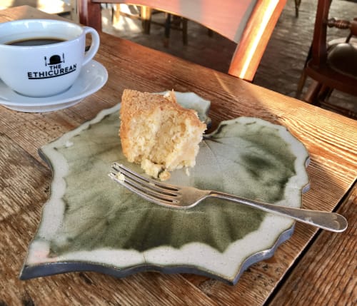 Leaf Serving Plate | Dinnerware by Sonya Ceramic Art | The Ethicurean in Bristol