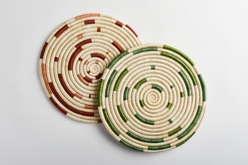 Monserrate Multi Round Placemat | Tableware by Zuahaza by Tatiana | Finca San Felipe in La Calera