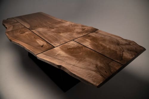 English Walnut | Jigsaw Design | Dining Table in Tables by L'atelier Mata