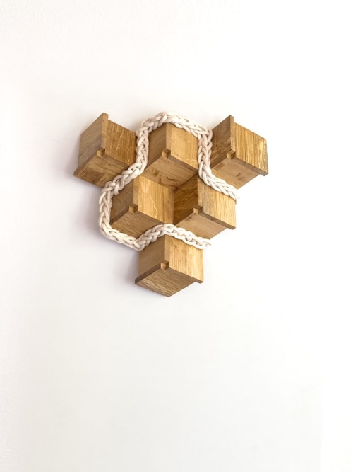Cubic 004 | Wall Hangings by Ana Salazar Atelier