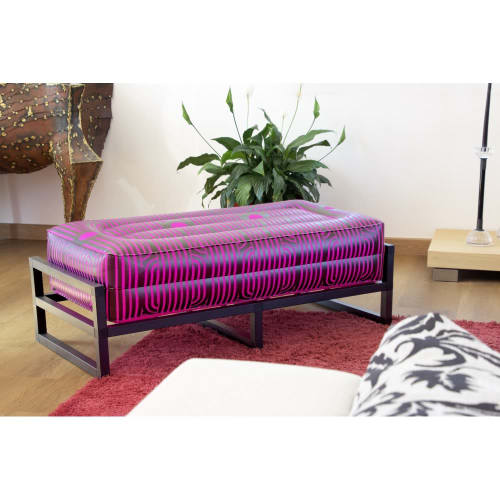 Yomi Luminous Bench "Open Bar Pink" By Society Of Wonderland | Benches & Ottomans by MW Designer Furniture