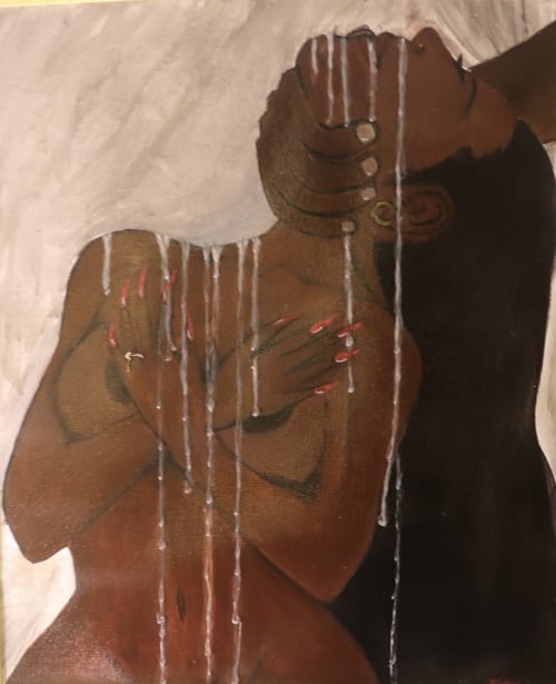 Milk & Honey | Oil And Acrylic Painting in Paintings by Madame A. K. Selestan