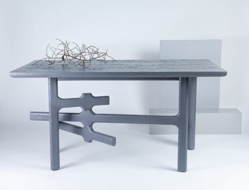 IXIA Desk Red Oak By Daniel Couttolenc | Tables by Daniel Couttolenc