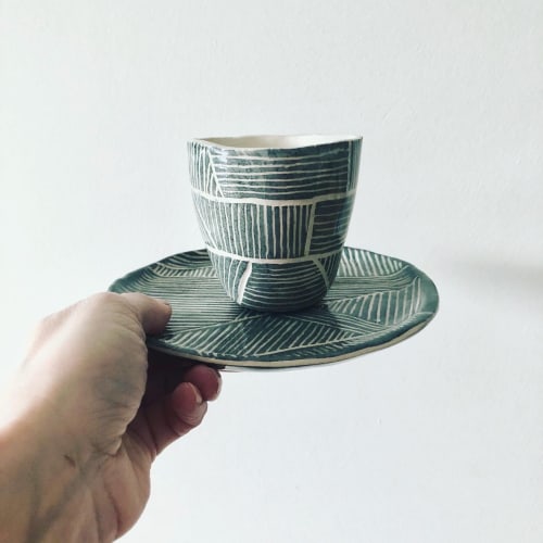 handmade ceramic coffee cups | Cups by MITTEE CERAMIC