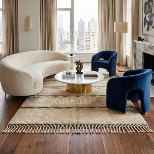 Moroccan Rug Handmade – Authentic Berber Wool Area Rug, | Rugs by Berber Luxe