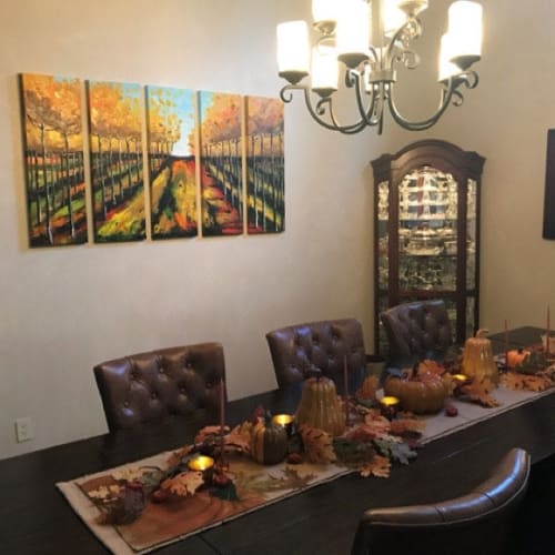Palette Knife Painting | Paintings by Lisa Elley ART