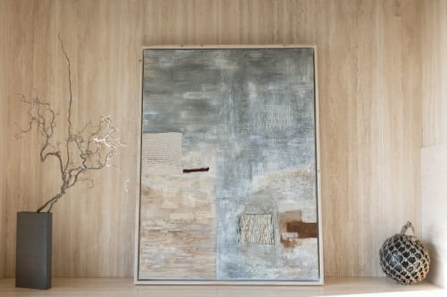 the oceans revival ✦ SOLD | Oil And Acrylic Painting in Paintings by VISCERAL HOME STUDIO