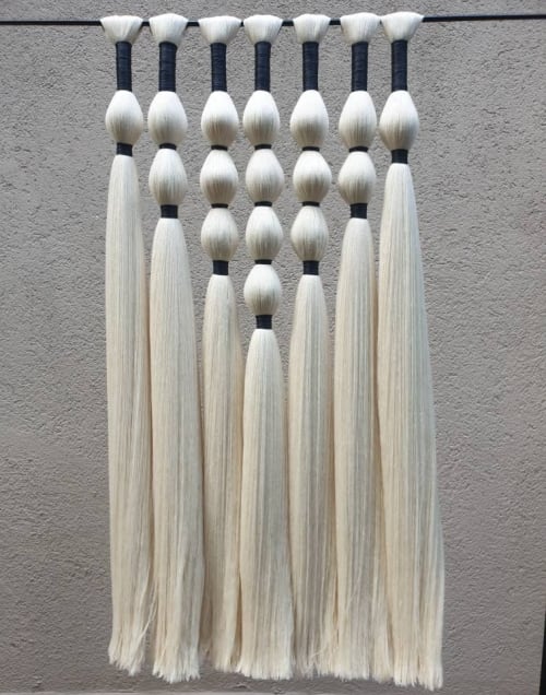 Black woven walhanging | Wall Hangings by Sarmal Design