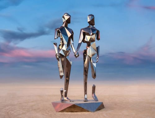 Broken but together | Public Sculptures by Michael Benisty