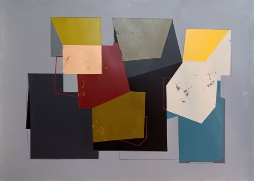 NG 34d | Oil And Acrylic Painting in Paintings by Luis Medina