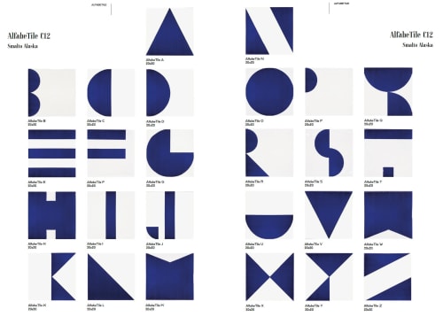 Alfabetile Collection | Tiles by Ma.Vi. Ceramica