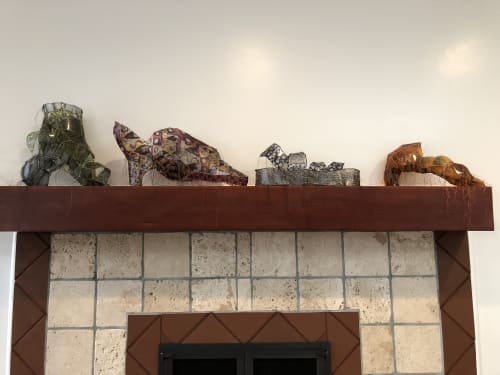Lizard Skin Shoe | Sculptures by Gwen Samuels Art