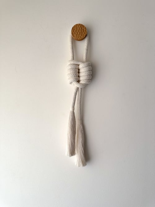 KNOT 008 | Rope Sculpture Wall Hanging | Wall Hangings by Ana Salazar Atelier