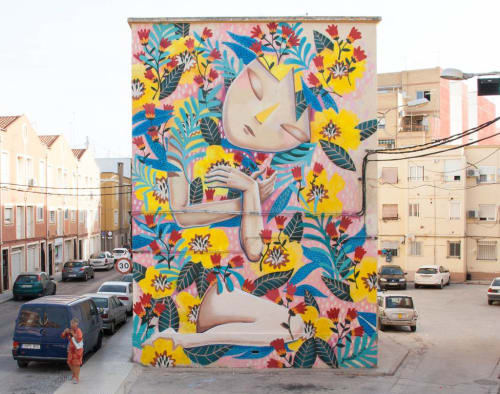 El abrazo | Street Murals by Julieta XLF