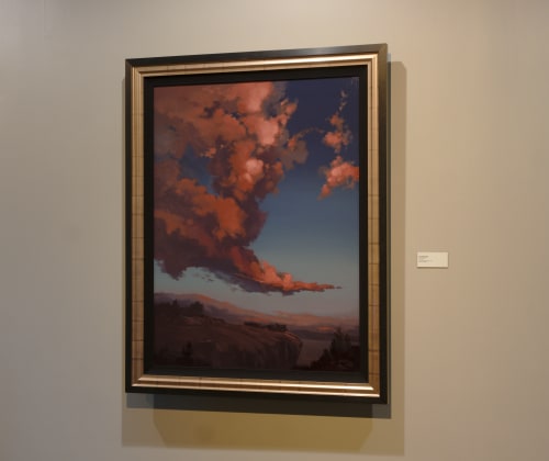 Windswept Clouds | Paintings by +David McCamant | Renaissance Reno Downtown Hotel in Reno