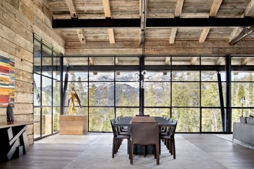 Table | Tables by CFC | Private Residence, Big Sky in Big Sky