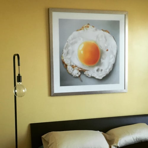 “Fried Egg” Painting | Paintings by Tjalf Sparnaay