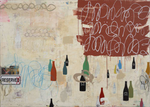 Reserve 60"x84" | Oil And Acrylic Painting in Paintings by Bibby Gignilliat