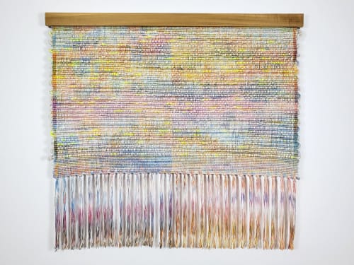 Linen Fringe III | Wall Hangings by Jessie Bloom