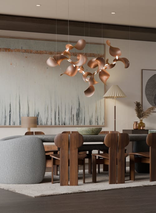 Dune 10 Cluster Pendant Light | Chandeliers by MOSS Objects
