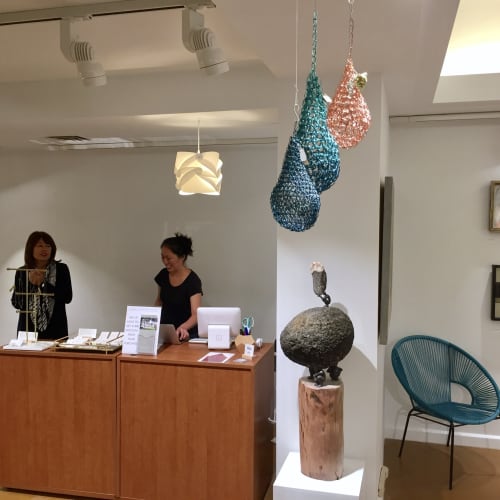 Water Drops (Indoor) | Sculptures by Deanna Gabiga | Deanna Gabiga Studio in Honolulu