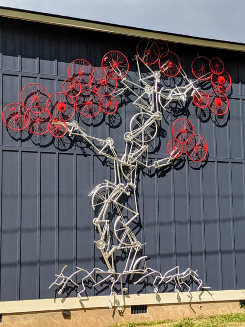 Bike Tree | Art Curation by Erik Beerbower Sculptor