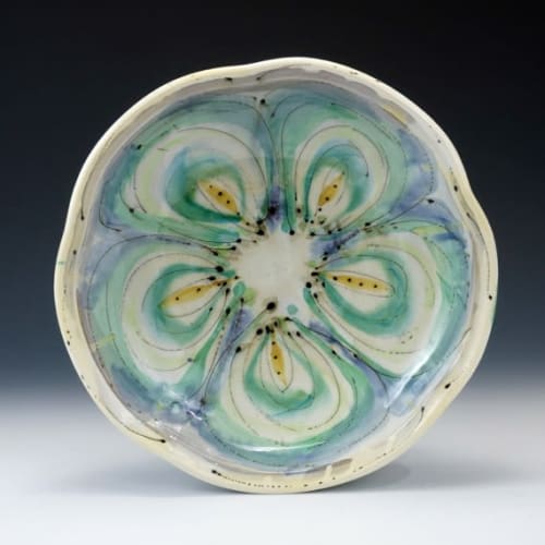 Dinnerware set with butter dish, pitcher, cream and sugar set | Plate in Dinnerware by Pincu Pottery