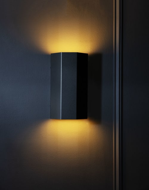 NEW! Hex Sconce | Sconces by John Beck Steel