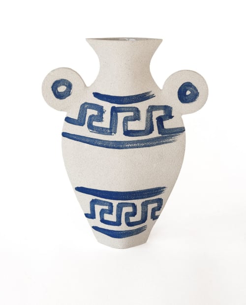 Ceramic Vase ‘Greek [L]’ | Vases & Vessels by INI CERAMIQUE