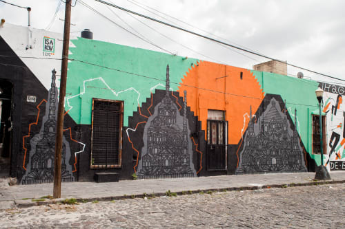 Barrio de Analco Mural | Street Murals by Isakov