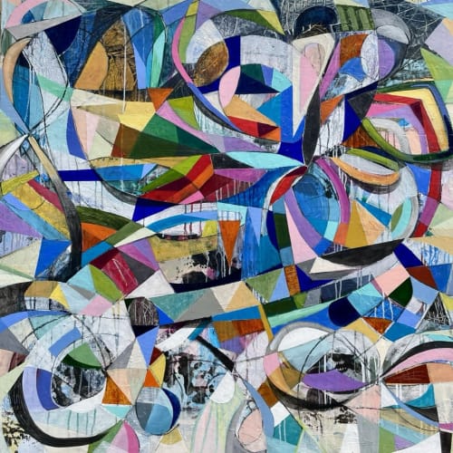 Let Me Count The Ways | Oil And Acrylic Painting in Paintings by Kim Shockley Karelson Art | Lenox Square in Atlanta