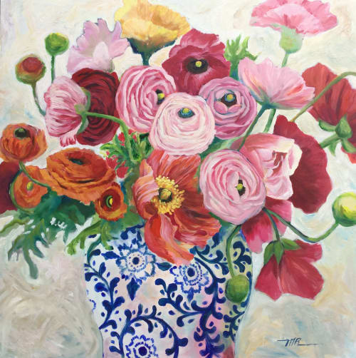 On a une vie | Paintings by Marielle Robichaud
