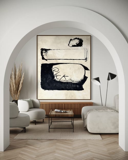 “Ryans window” 60”x48” Abstract | Paintings by Monica Ord