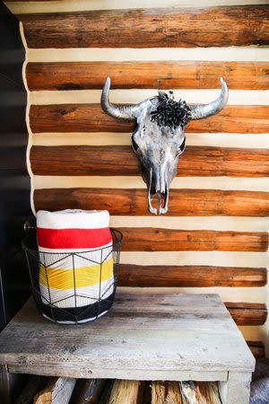 Antiqued Cow Skull | Ornament in Decorative Objects by Gypsy Mountain Skulls