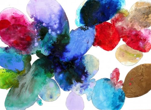 Interstellar Orchida | Paintings by Meredith Pardue