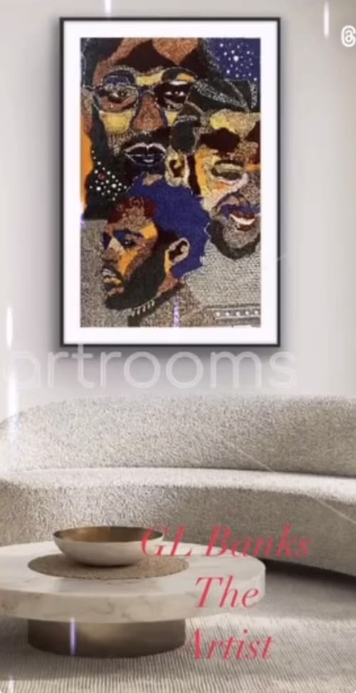 “Kendrick's Moments” | Mixed Media by Gary Banks