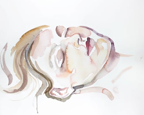 Interlude No. 7 : Original Watercolor Painting | Paintings by Elizabeth Becker