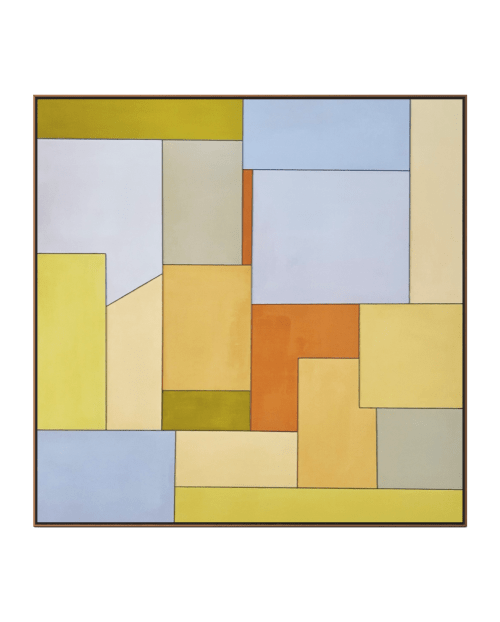 Bojagi No. 4 | Paintings by Ayse Sirin Budak