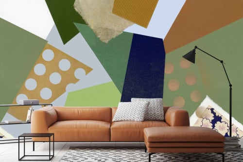 New Gold Dream | Wallpaper by Cara Saven Wall Design