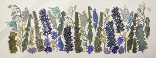 Botanical Structures (blue) | Sculptures by Kay Aplin