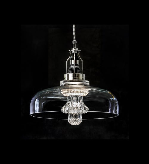Blown glass/crystal inserts #40 | Pendants by Vitro Lighting Designs