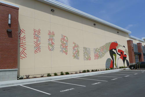 Sports Mural | Street Murals by Martin Webb | DICK'S Sporting Goods in Santa Rosa