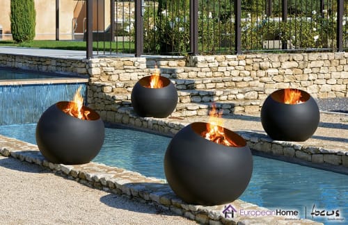 Bubble Fire Pit | Fireplaces by European Home