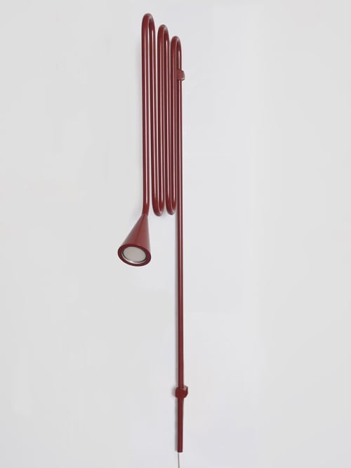 Louis Wall Lamp - Medium, Downlight, Plug-In | Sconces by Sara Schoenberger | OTRAS FORMAS in New York
